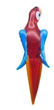 Preview: Orchideenstab - Papagei m. geschl. Flügeln (normale Ausf.)